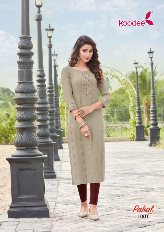 Koodee Pahal10 New Fancy Festive Wear Designer Kurtis Collection